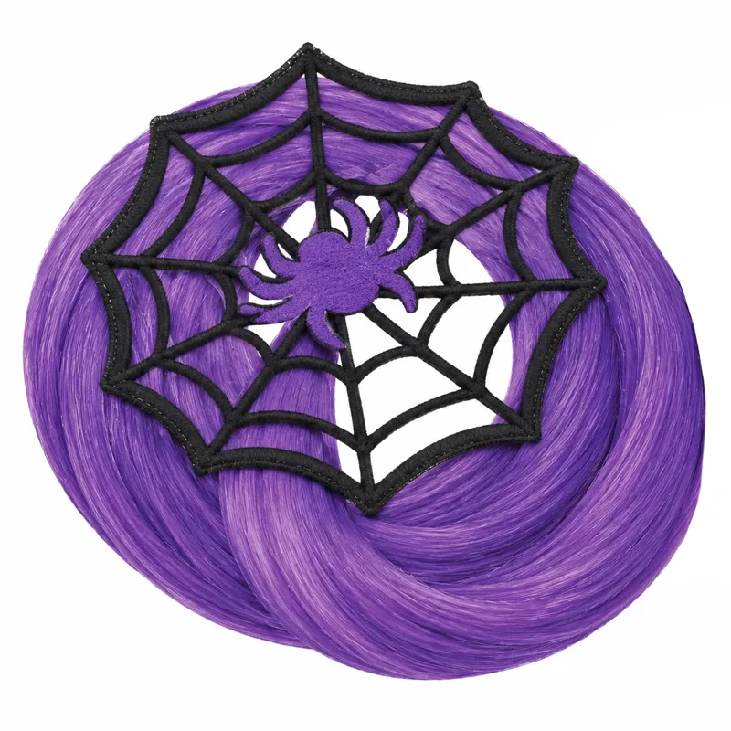 Equetech Halloween Tail Tassel - Cobweb