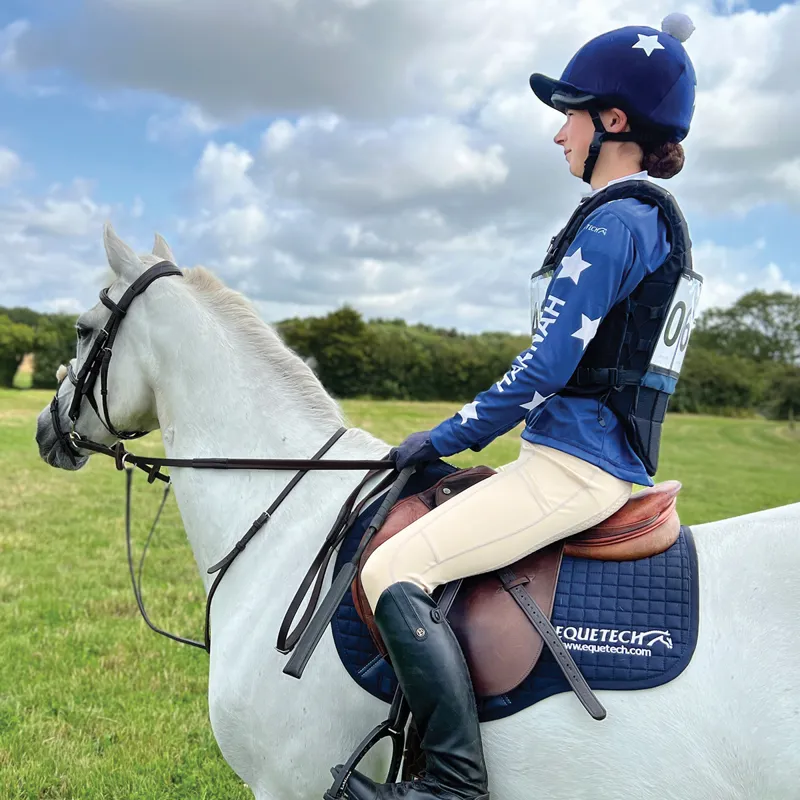 Equetech Performance Aqua-Shield Full Grip Junior Riding Tights - Beige-3