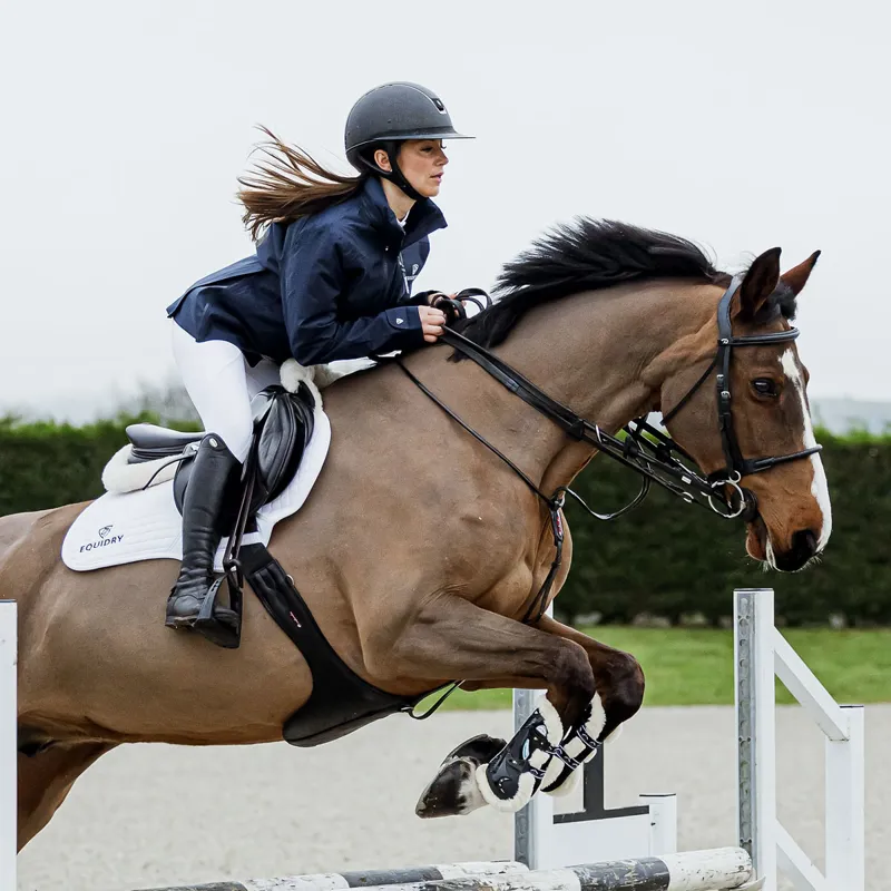 EQUIDRY Varsha Womens Waterproof Jacket - Navy-6