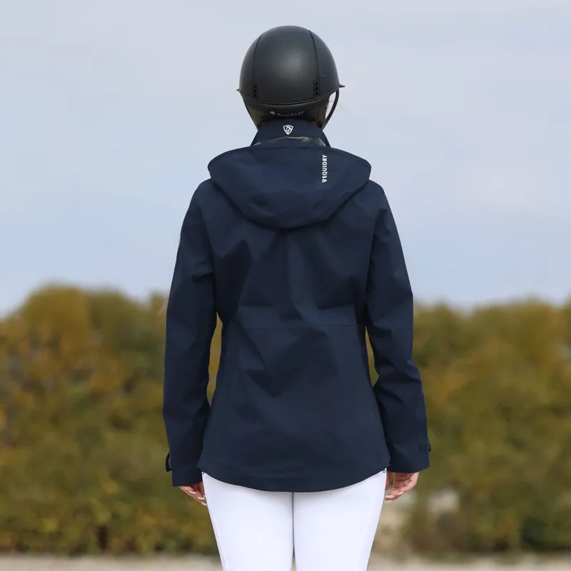 EQUIDRY Varsha Womens Waterproof Jacket - Navy-4