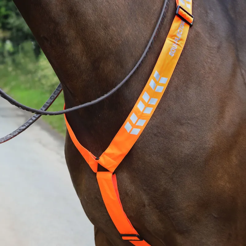 EQUI-FLECTOR Breastplate - Orange
