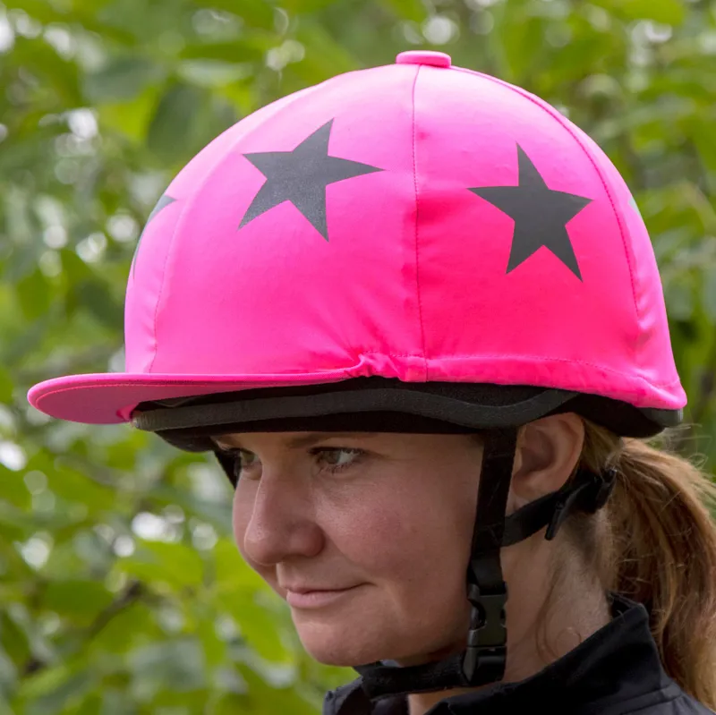 EQUI-FLECTOR Hat Cover - Pink