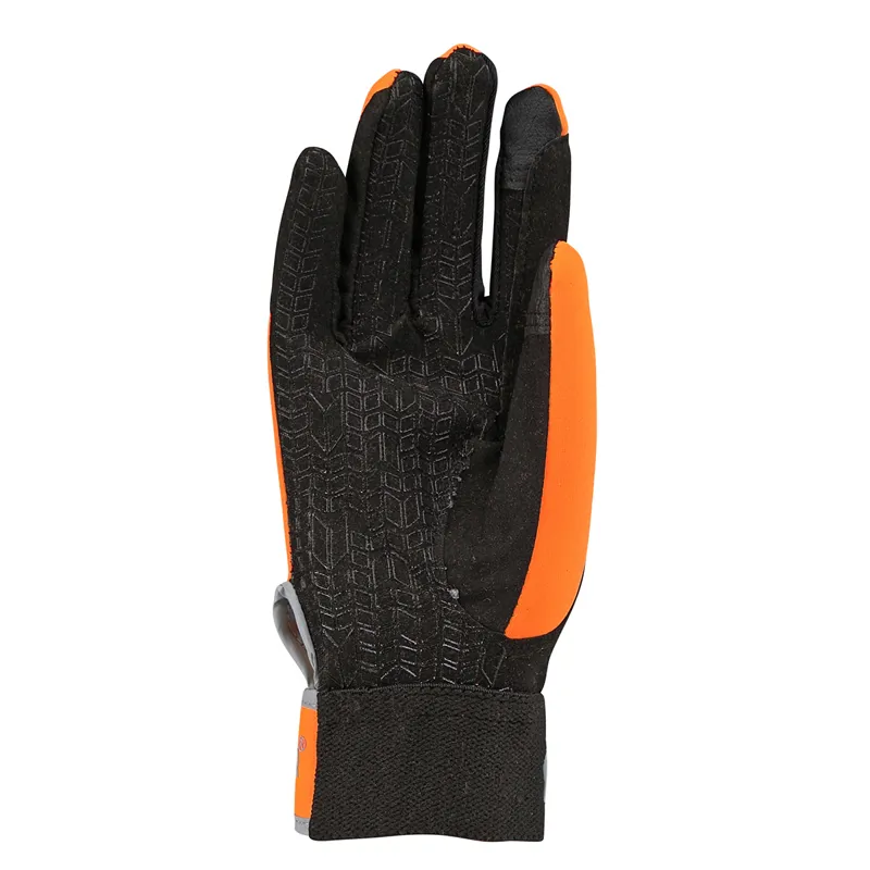 EQUI-FLECTOR Adults Riding Gloves - Orange-1