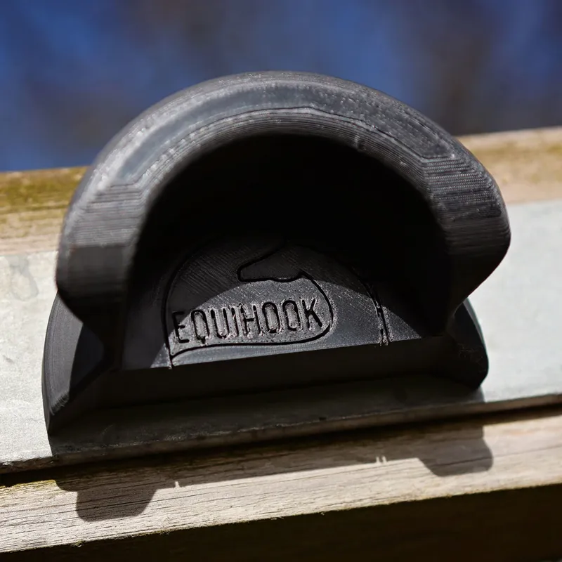 EquiHook Magnetic Bridle Hook - Black-2