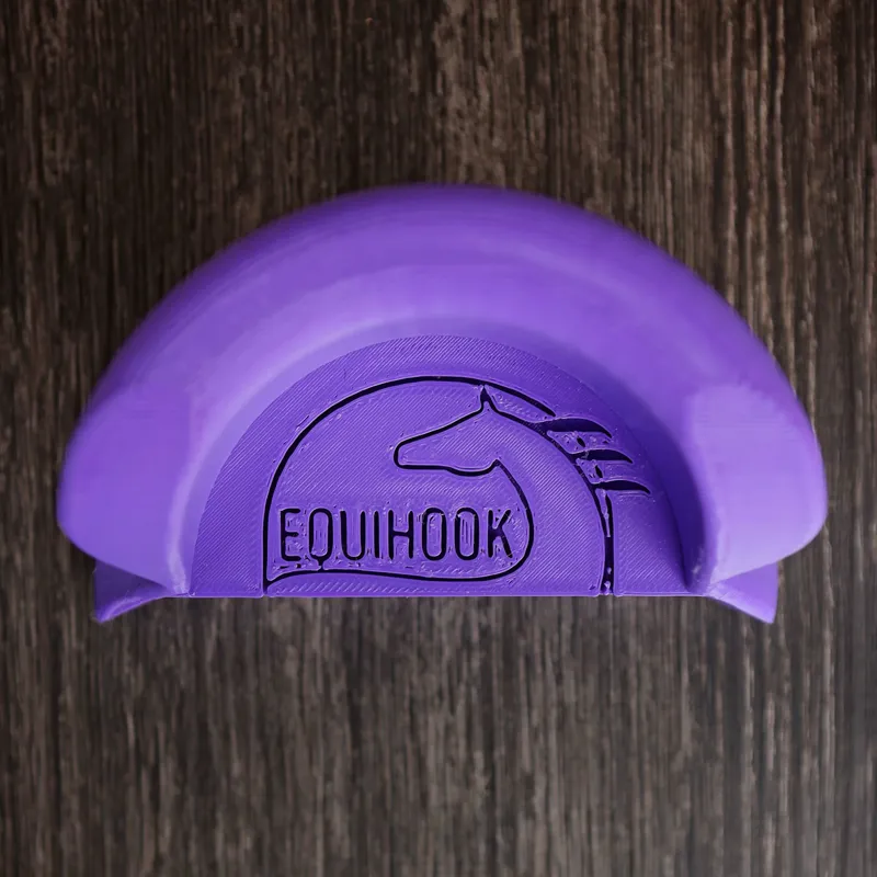 EquiHook Magnetic Bridle Hook - Purple