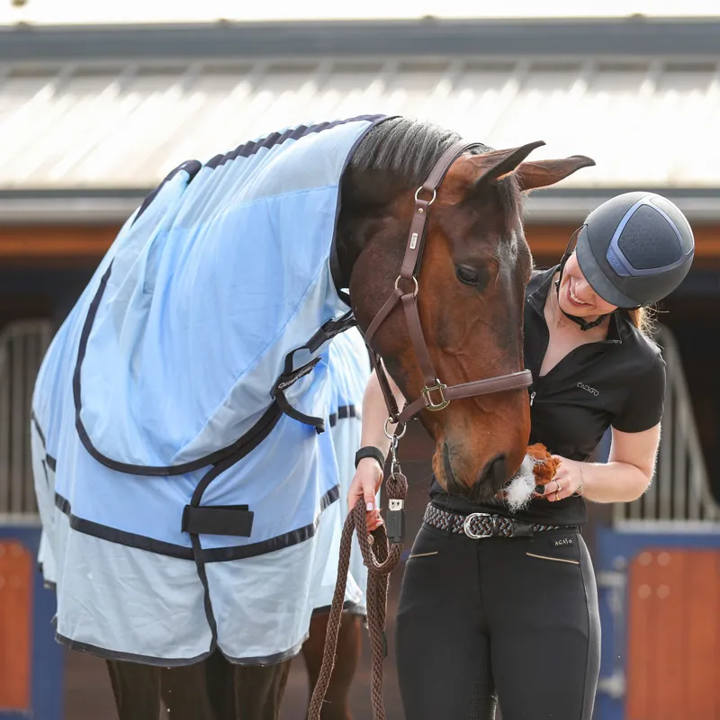 Equilibrium Quick Chill Detachable Neck Cooling Rug - Light Blue-2