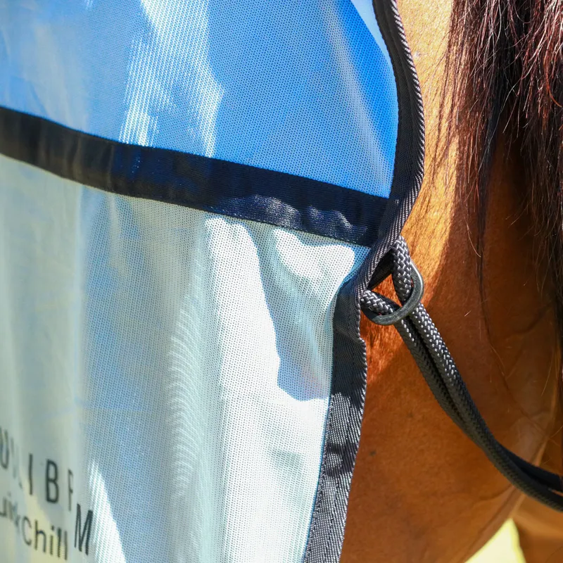 Equilibrium Quick Chill Detachable Neck Cooling Rug - Light Blue-7