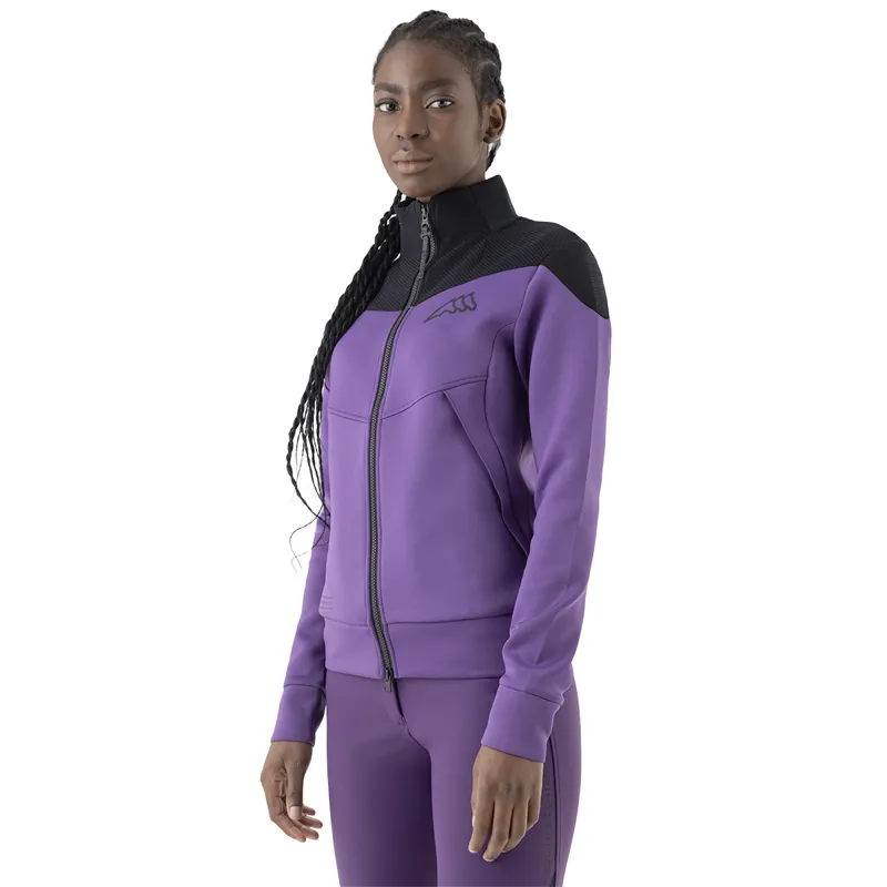 Equiline Cartac Ladies Technical Sweatshirt - Patrician Purple