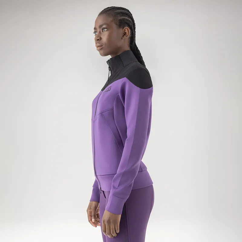 Equiline Cartac Ladies Technical Sweatshirt - Patrician Purple-2