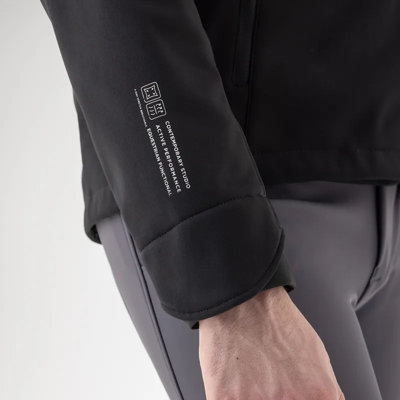 Equiline Ceeka Mens Soft Shell Jacket - Black-3