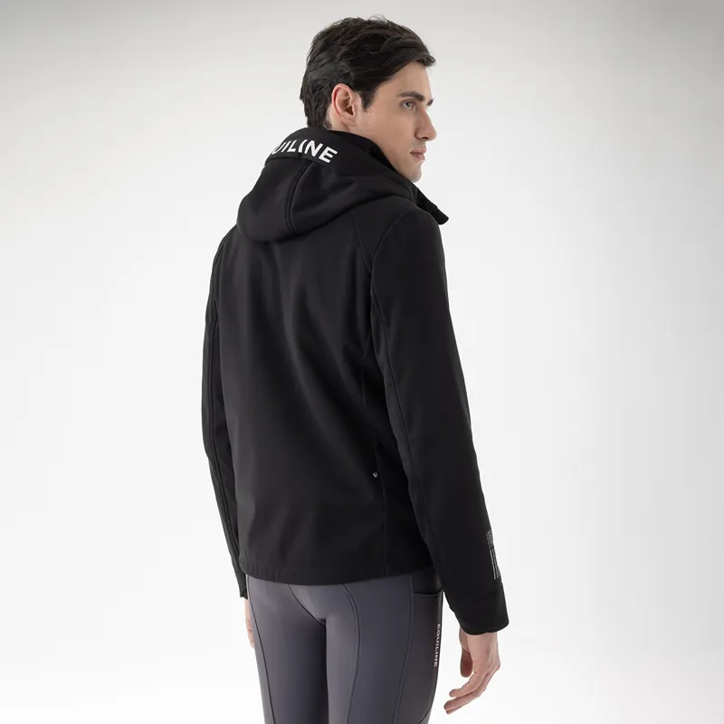 Equiline Colky Mens Padded Jacket - Black-1