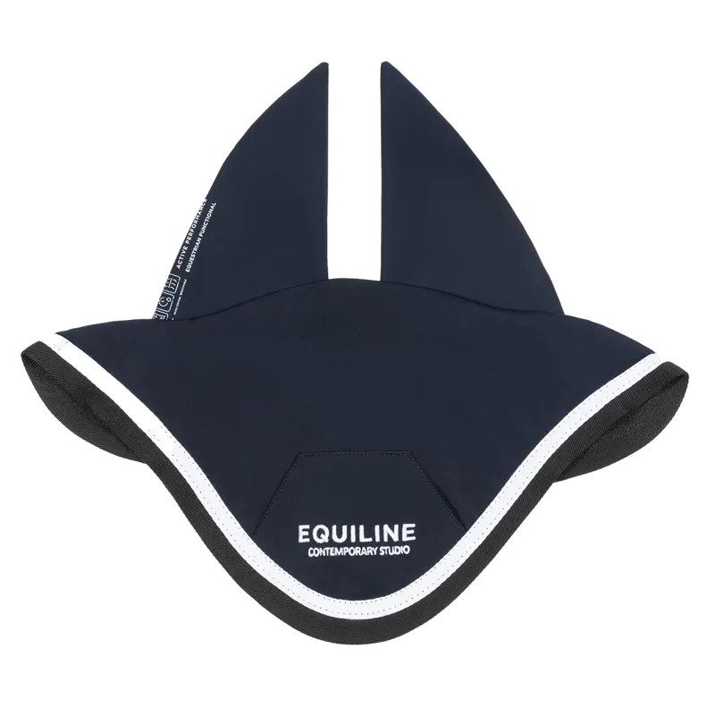 Equiline Crelize Ear Net - Blue