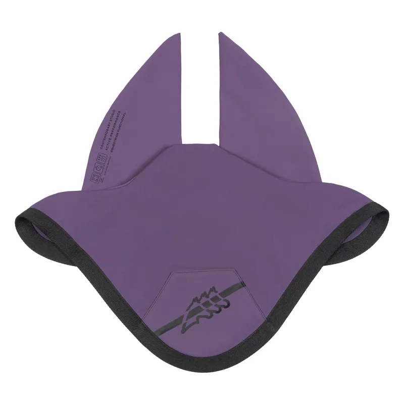 Equiline Cumirc Ear Net - Patrician Purple
