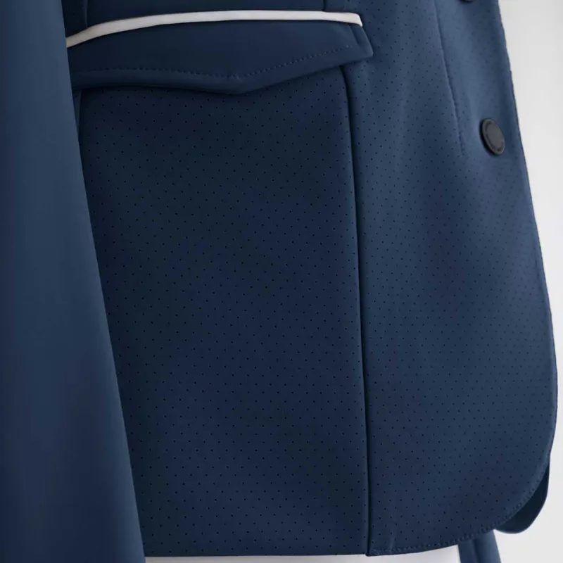 Equiline Ebony Womens Show Jacket - Dark Denim-1