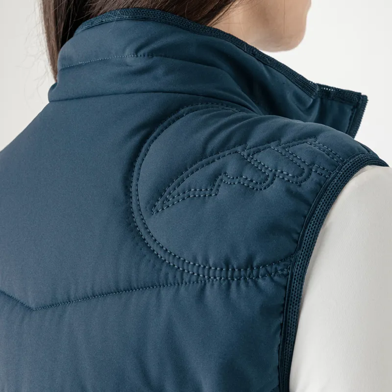 Equiline Elysir Womens Padded Gilet - Legion Blue-2