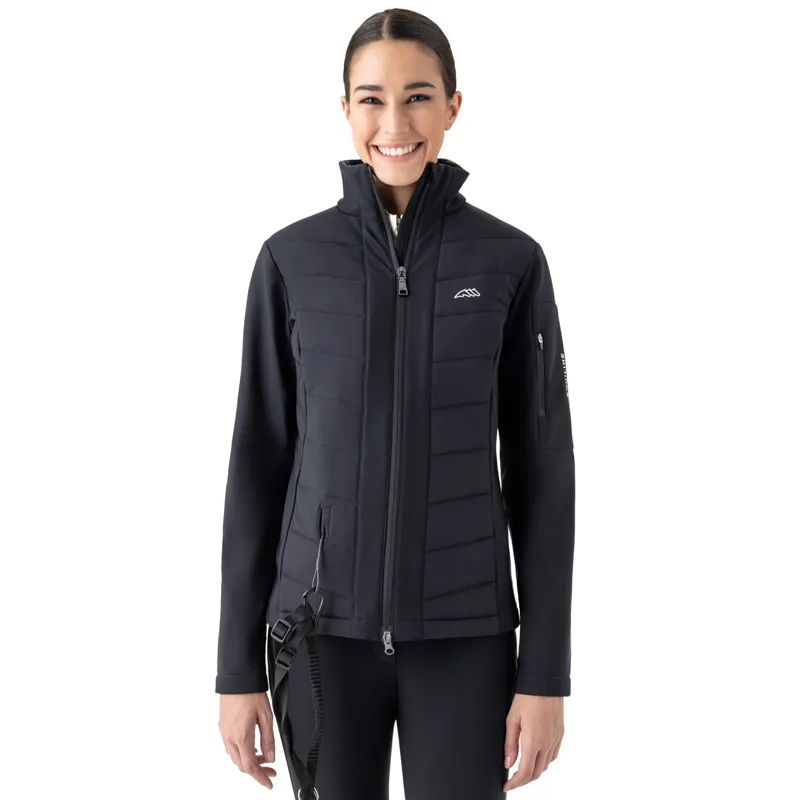 Equiline Entrec Womens Airbag-Compatible Softshell Jacket - Black
