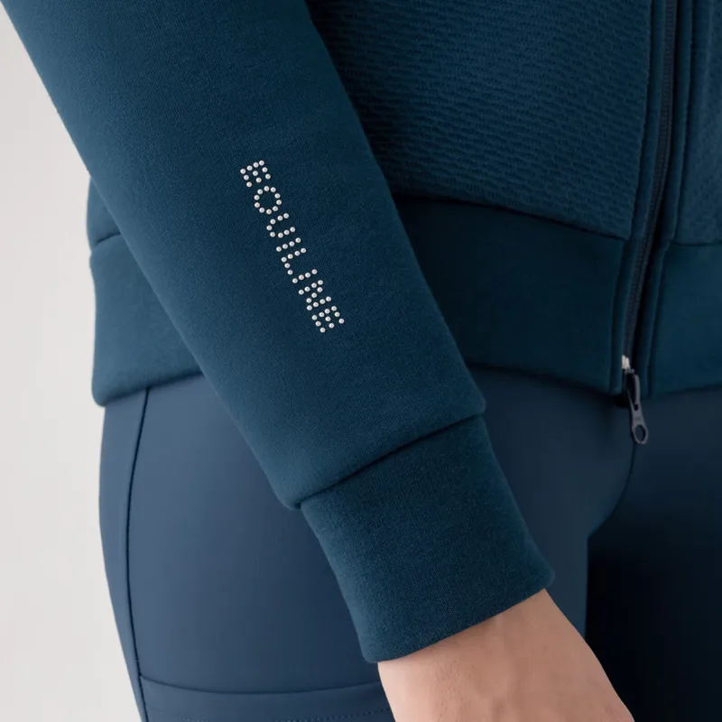 Equiline Eolis Womens Full Zip Hoodie - Legion Blue-3