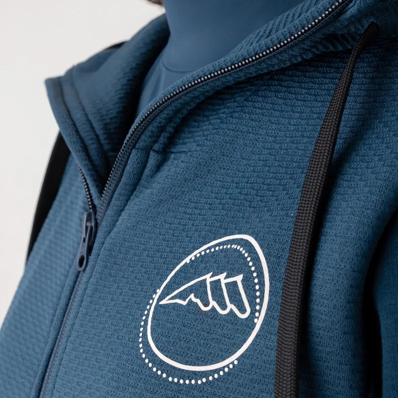 Equiline Eolis Womens Full Zip Hoodie - Legion Blue-4