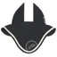 Equiline Eonda Ear Net - Black