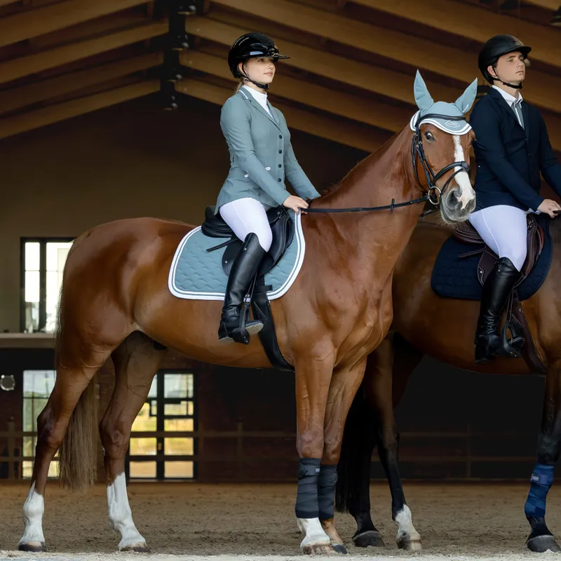 Equiline Eqcigiac Womens Mesh Show Jacket - Forest-11