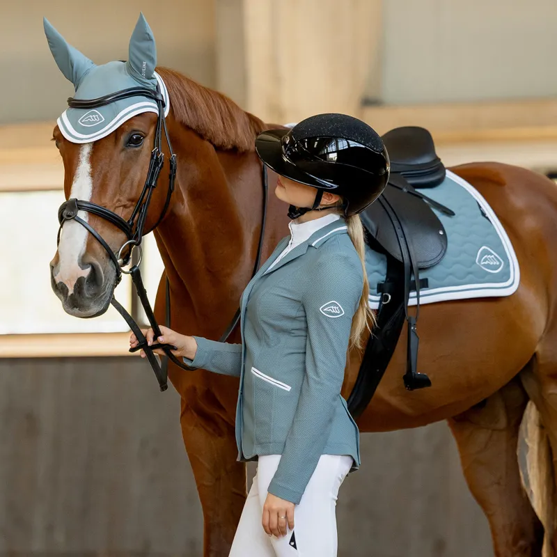 Equiline Eqcigiac Womens Mesh Show Jacket - Forest-5
