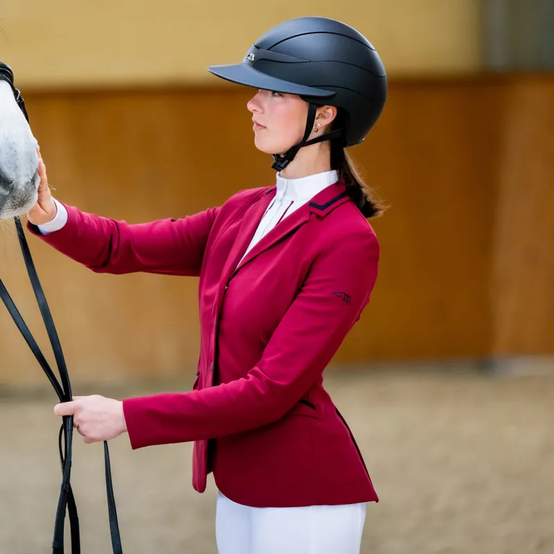 Equiline Eqcat Womens Show Jacket - Alpine Plum Pre-Order-1