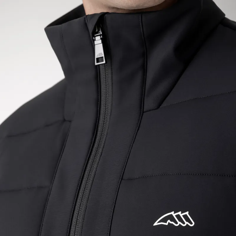 Equiline Exot Mens Airbag-Compatible Softshell Jacket - Black-1