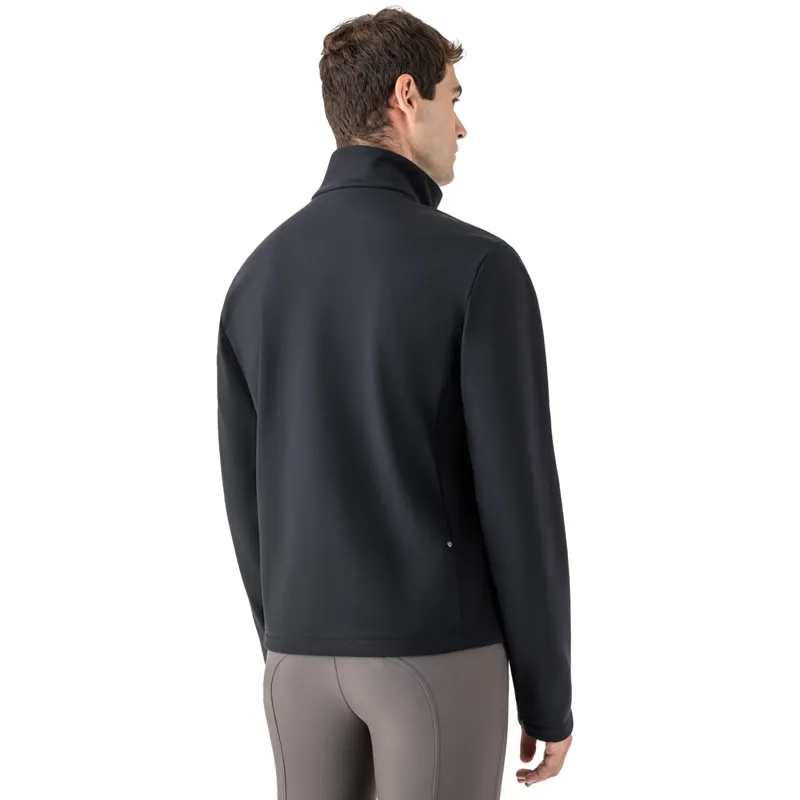 Equiline Exot Mens Airbag-Compatible Softshell Jacket - Black-3