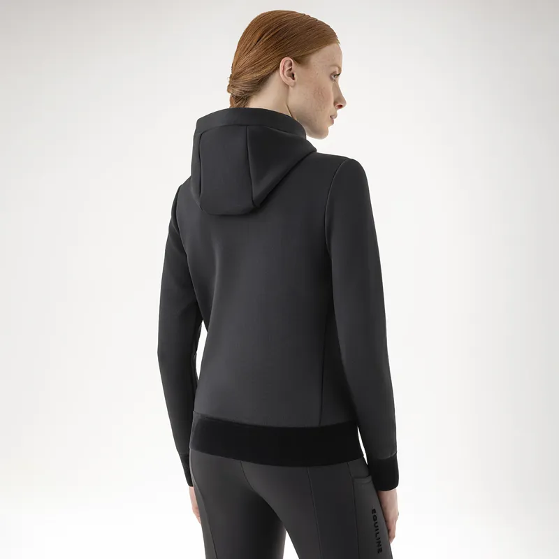 Equiline Gaiag Ladies Full Zip Hoodie - Black-1