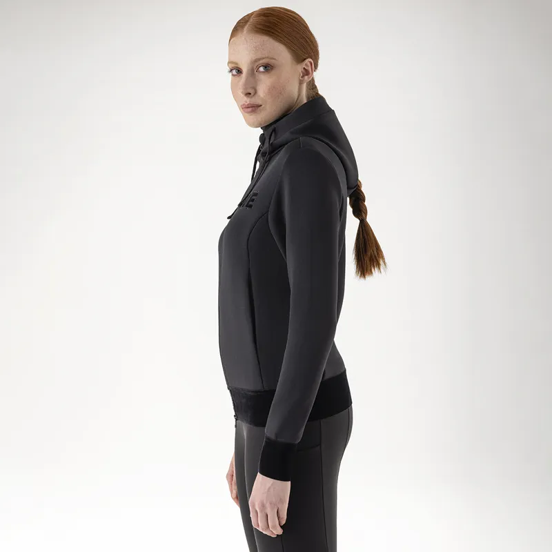 Equiline Gaiag Ladies Full Zip Hoodie - Black-2