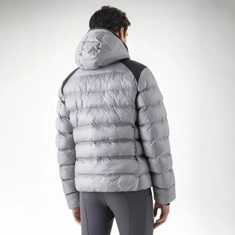 Equiline Cortego Mens Ripstop Padded Jacket - Sleet Grey-1