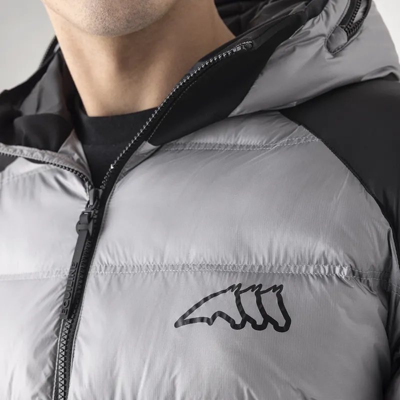 Equiline Cortego Mens Ripstop Padded Jacket - Sleet Grey-5
