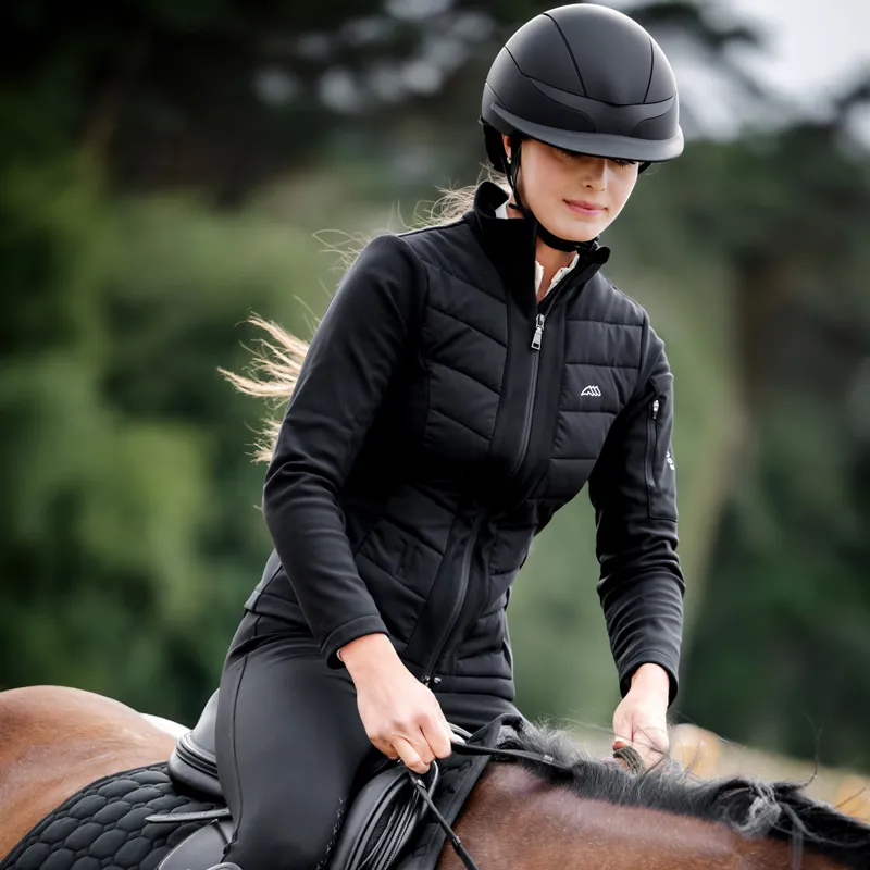 Equiline Entrec Womens Airbag-Compatible Softshell Jacket - Black-9