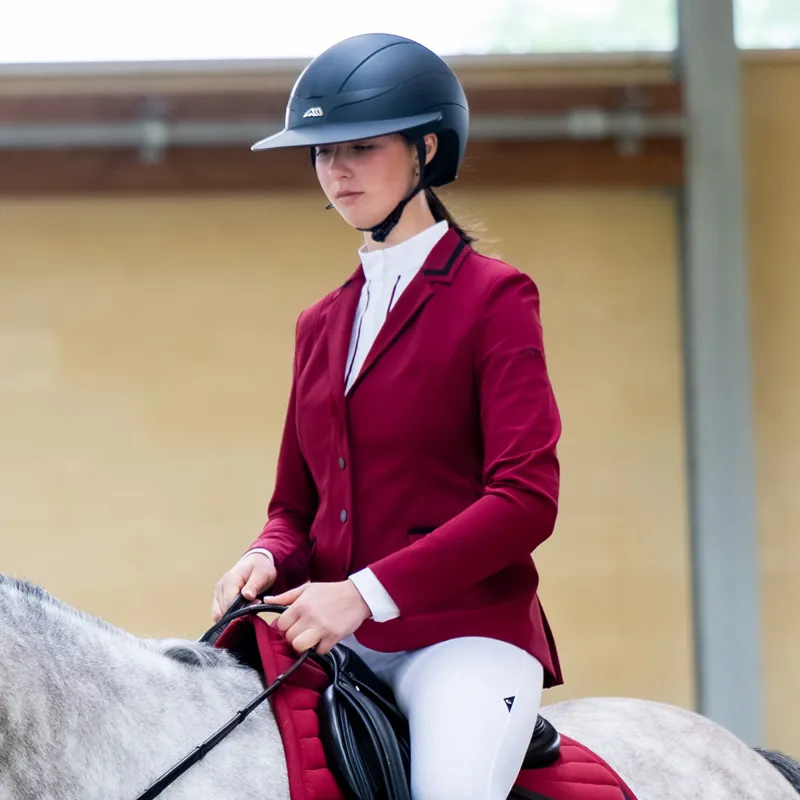 Equiline Eqcat Womens Show Jacket - Alpine Plum Pre-Order-6