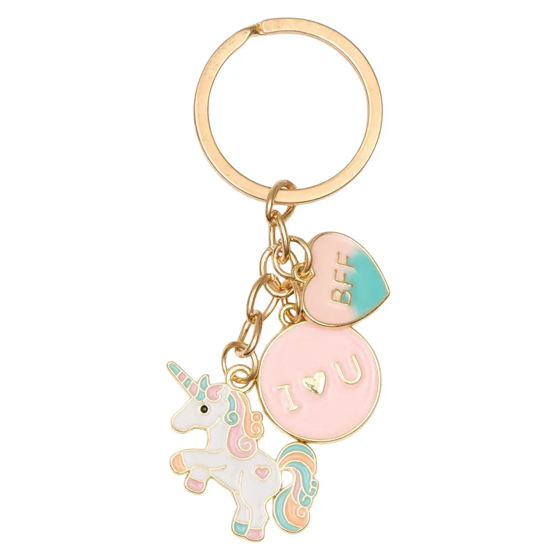 Equipage Unicorn BFF Key Ring
