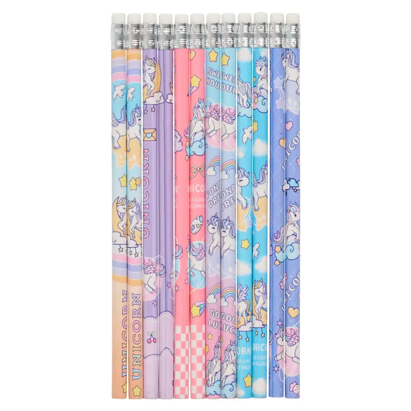 Equipage Unicorn 12-Piece Pencil Set