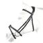 Equipe BR71 Anatomical Flash Bridle - Black