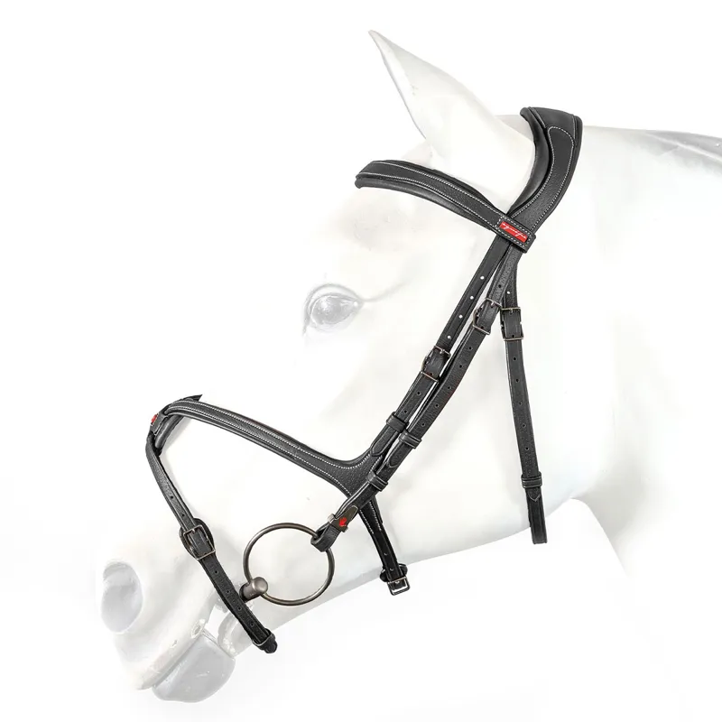 Equipe BR72 Anatomical Mexican Grackle Bridle - Black