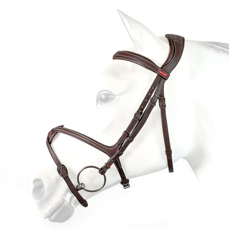 Equipe BR72 Anatomical Mexican Grackle Bridle - Brown
