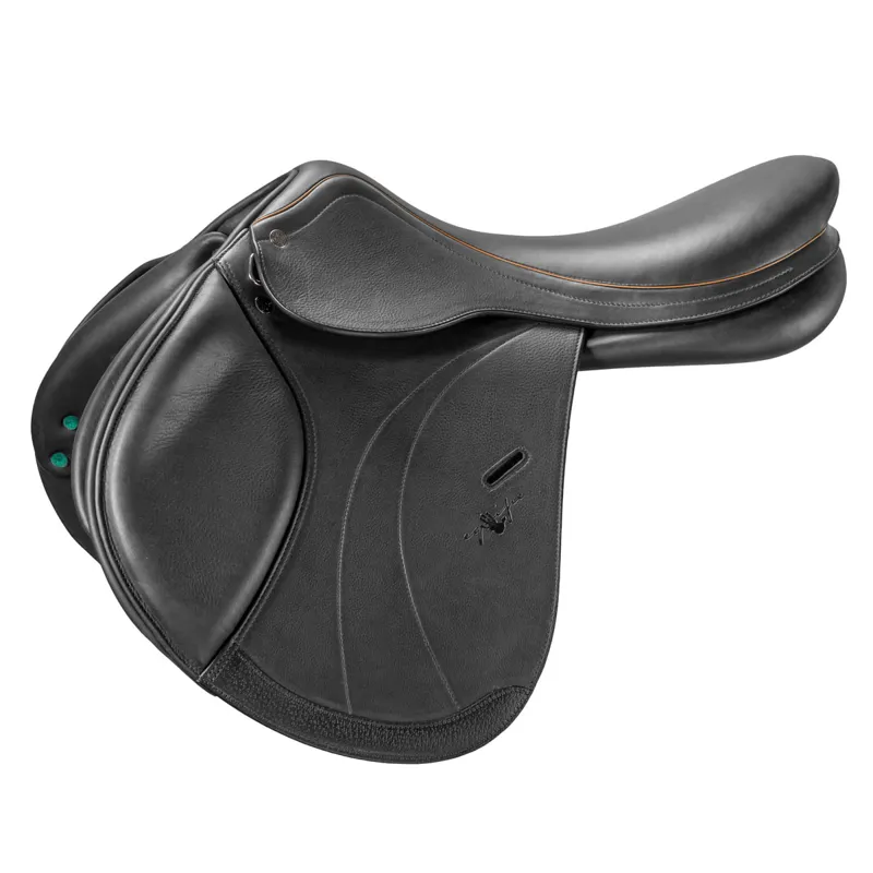 Equipe Expression Special Double Flap Jump Saddle - Black