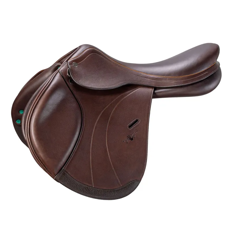 Equipe Expression Special Double Flap Jump Saddle - Brown