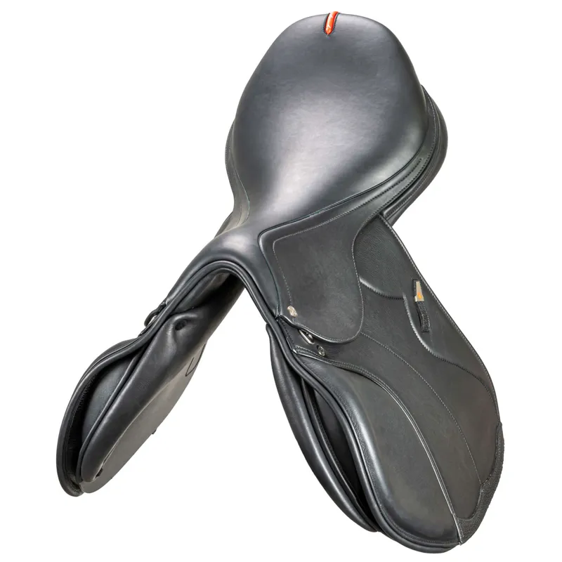 Equipe Synergy Special Double Flap Perfeqto Jump Saddle - Brown-3