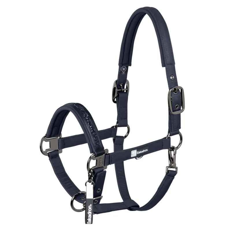 Eskadron Dynamic Sparkle Double Pin Head Collar - Navy