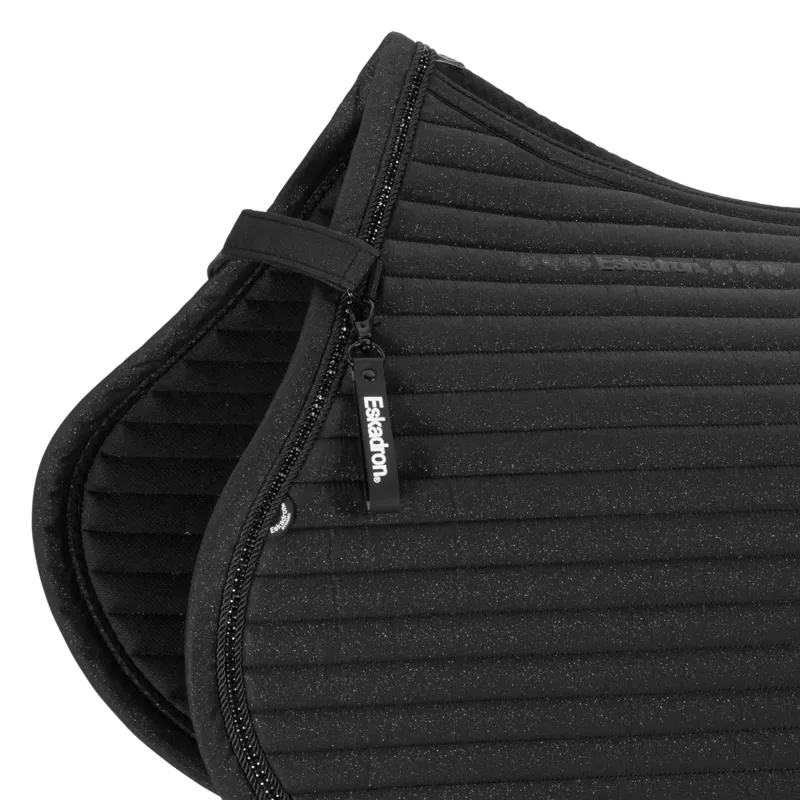 Eskadron Dynamic Sparkle Crystal Saddlecloth - Black-1