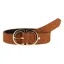 Eskadron Heritage Faux Leather Belt - Almond