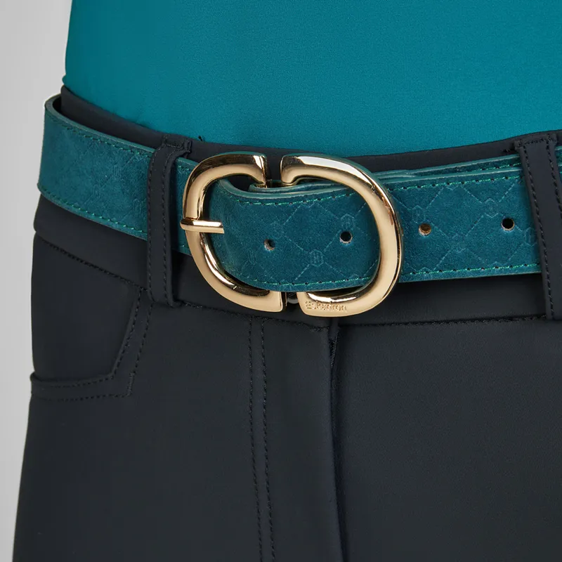 Eskadron Heritage Faux Leather Belt - Vintage Green-1