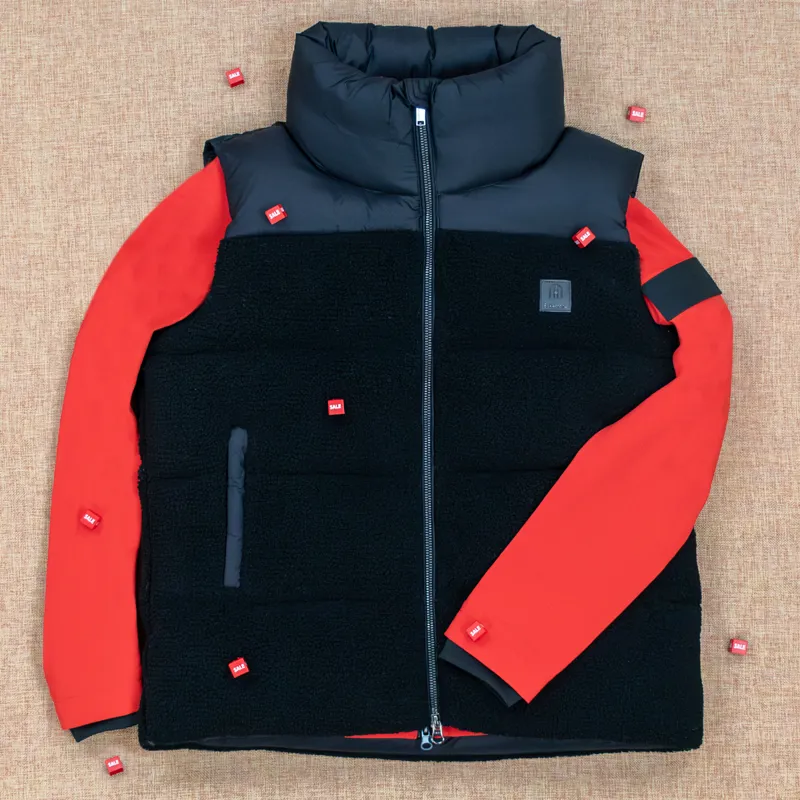 Eskadron Heritage Teddy Quilted Gilet - Black-5