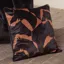 Eskadron Heritage Velvet Pillow Cover - Horse Head - Black/Almond