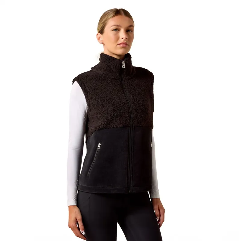 Ariat Laviolette Womens Full Zip Gilet - Black