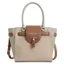 Fairfax and Favor Windsor Tote Bag - Mint/Stone/Tan Leather